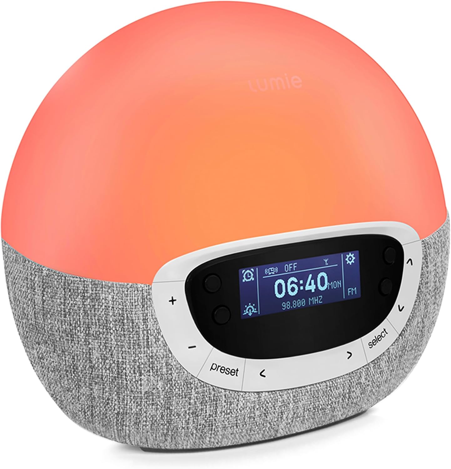 Thumbnail 6 de Lumie Bodyclock Shine 300 – Réveil lumineux avec aube/crépuscule, radio et 14 mélodies