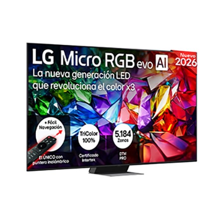 Detalle de LG 86MRGB96: Smart TV Micro RGB evo AI de 86 pulgadas, 4K (2026)