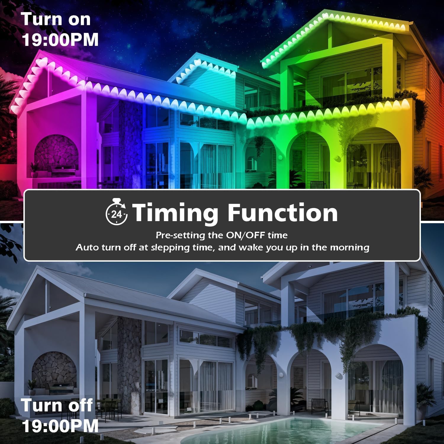 Thumbnail 6 de FBZ 300FT Permanent Outdoor Lights, RGB App Control, IP67 Waterproof
