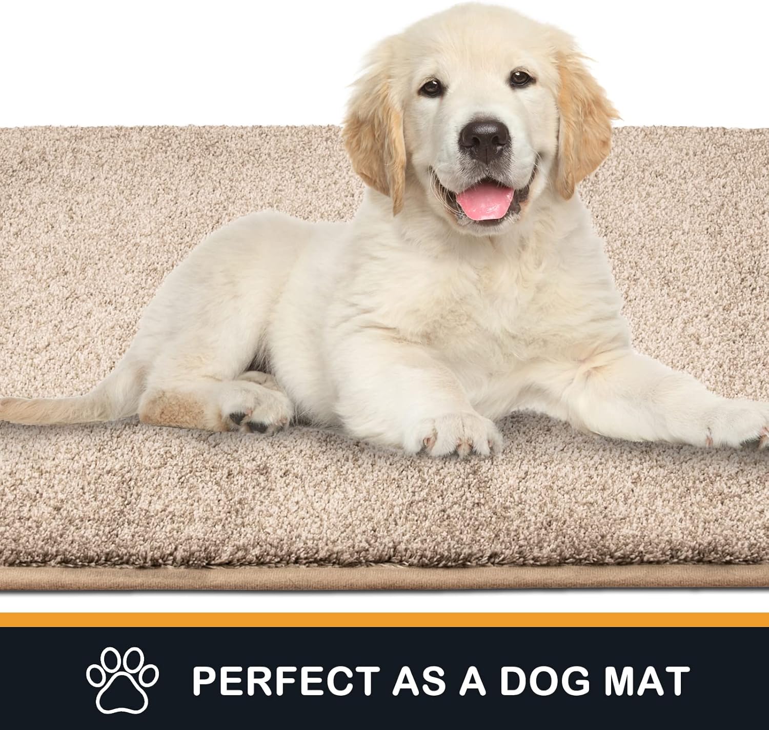 Thumbnail 3 de PURRUGS Dirt Trapping Door Mat 50 x 80 cm (Taupe) – Non-Slip, Machine Washable
