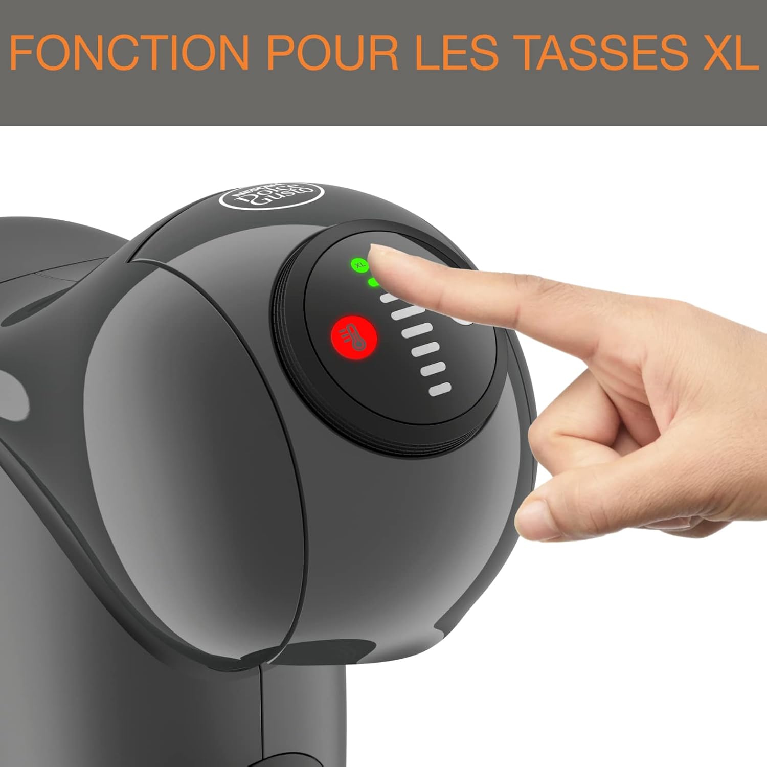 Thumbnail 5 de Nescafé Dolce Gusto Krups Genio S KP243B10 — Machine à café compacte, 0,8 L, 15 bars, tailles ajustables