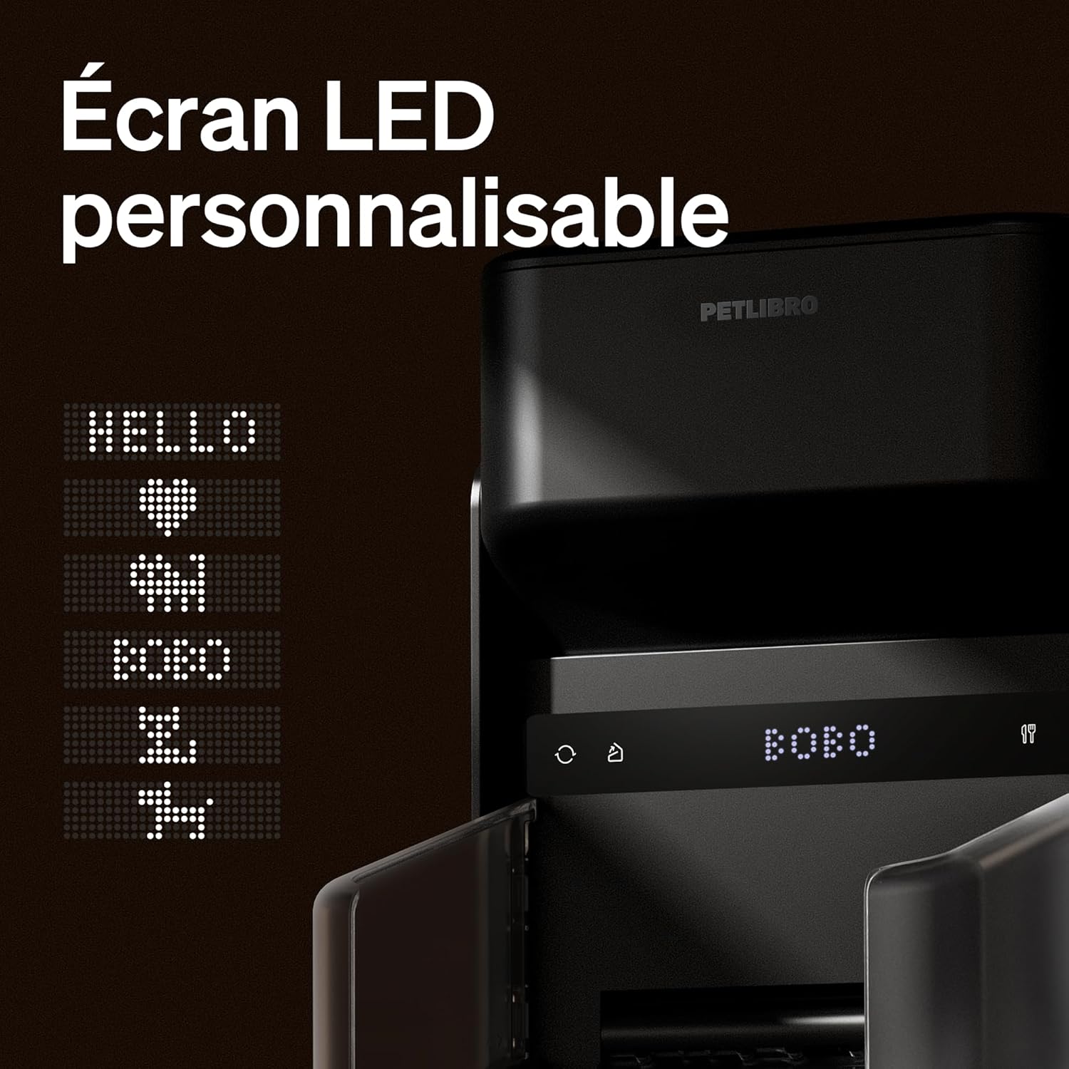 Thumbnail 4 de PETLIBRO distributeur automatique de nourriture pour chat RFID Wi‑Fi 5G, avec étiquette de collier exclusive