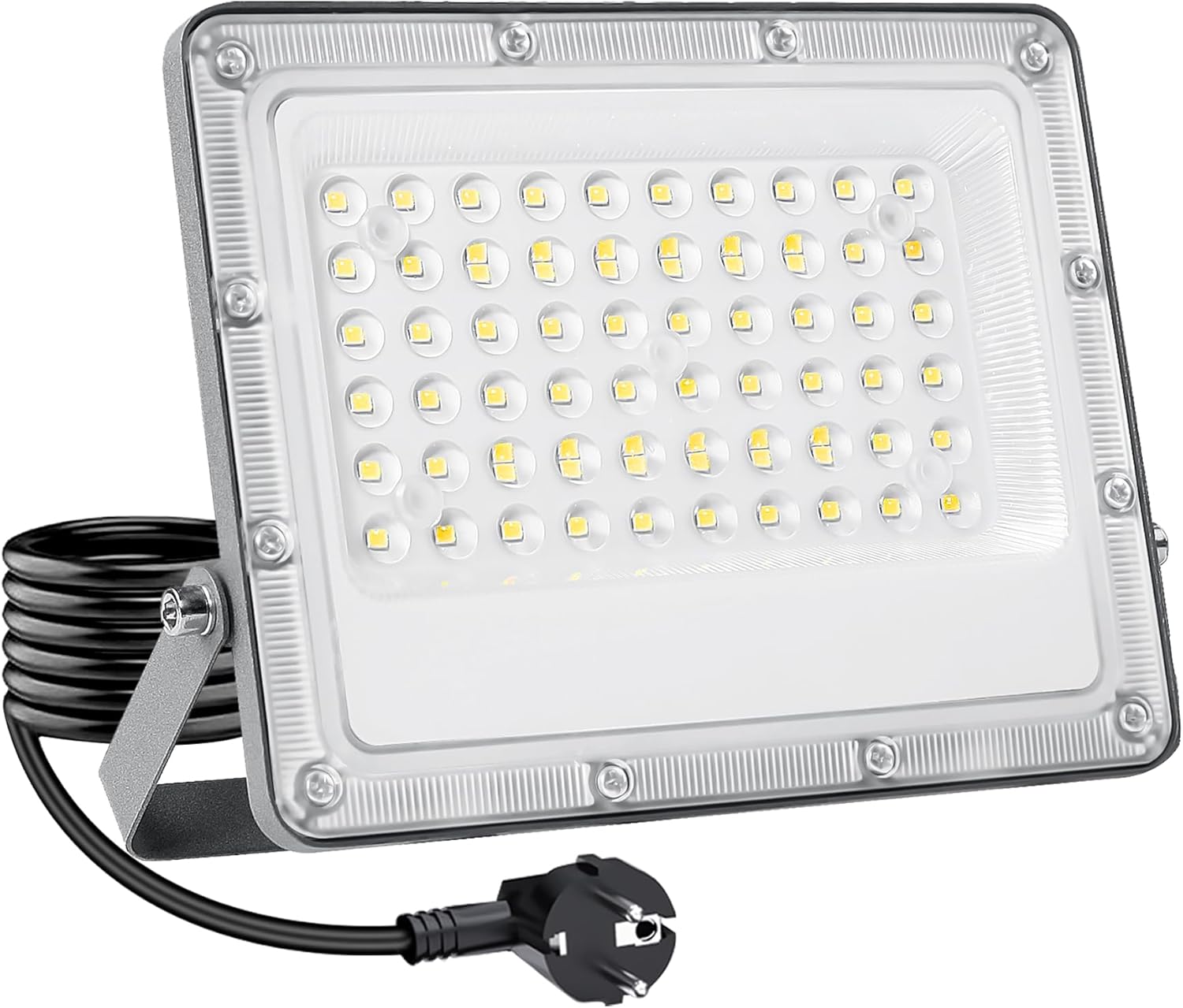 Detalle de OUSIDE Projecteur LED Extérieur 50W – 6500 K, 5000 lm, IP66, Aluminium Robuste
