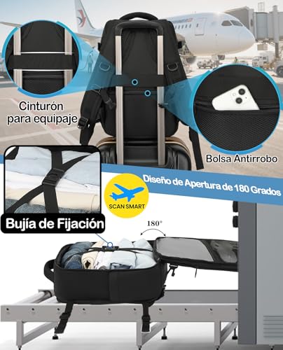 Detalle de LYNXCHER Mochila Cabina 30L 45x36x20