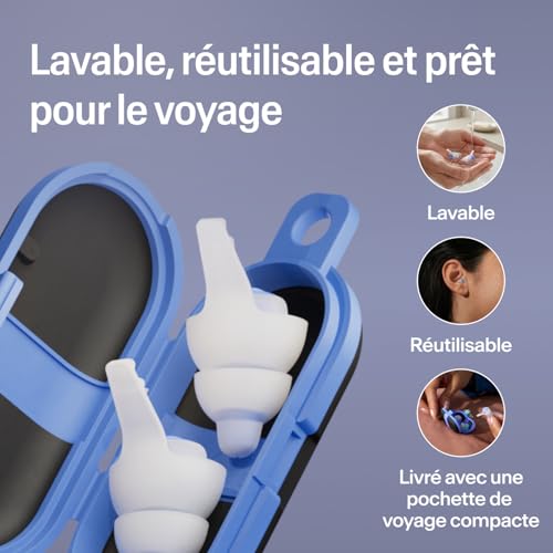 Thumbnail 5 de Alpine SleepDeep – Bouchons d'Oreilles Dormeurs Côté (27 dB, Pack Multisize)