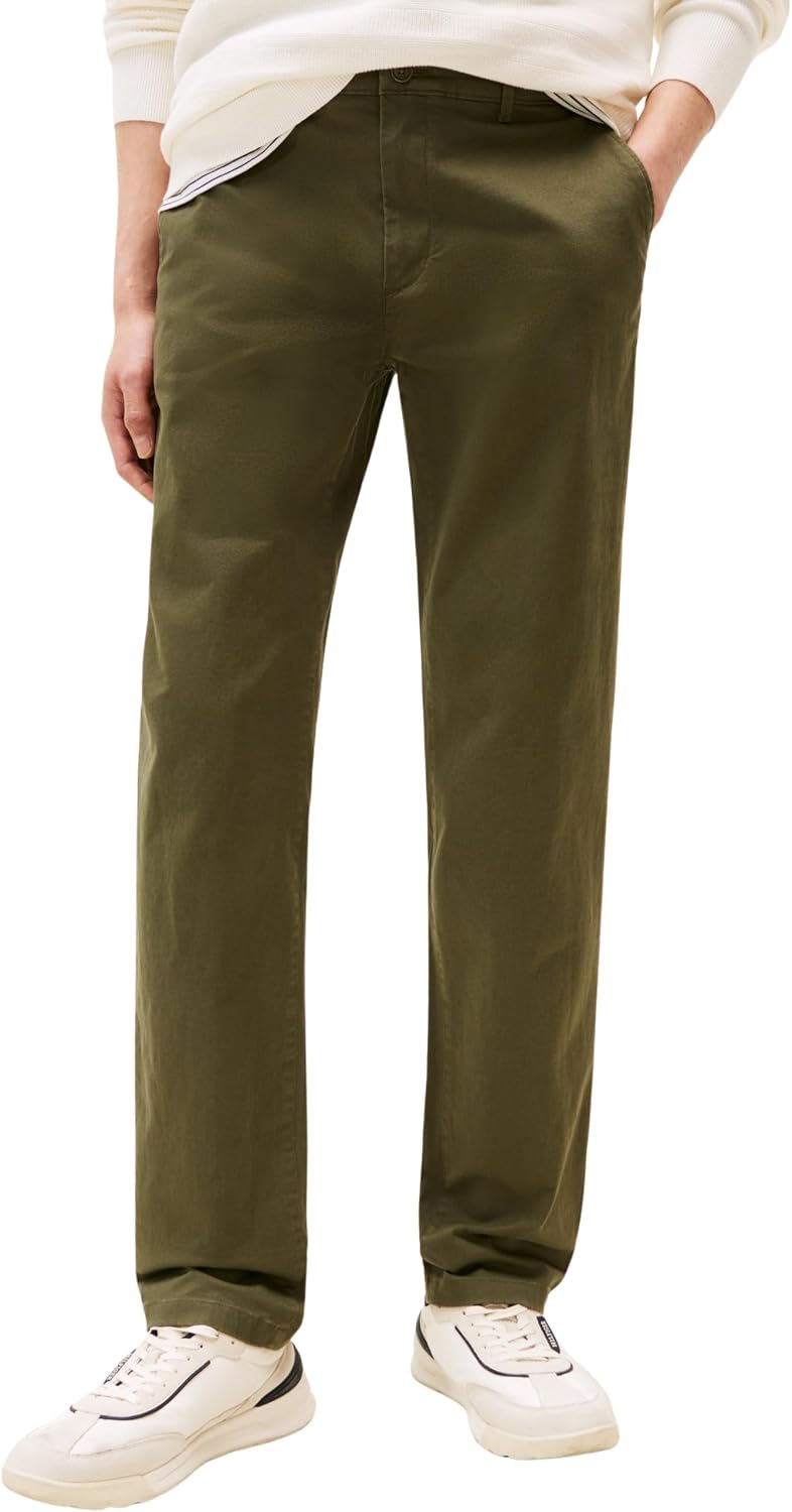 Thumbnail 5 de Tommy Hilfiger Men’s Core Denton Essential Twill Straight Fit Chinos (Black)