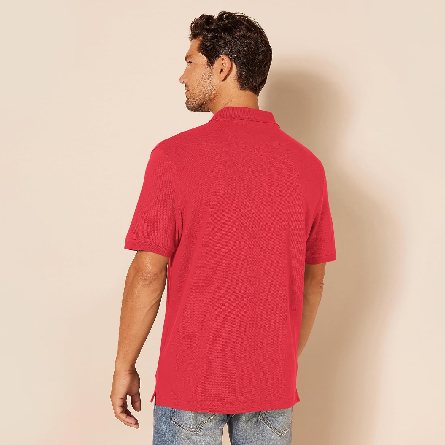 Thumbnail 1 de Amazon Essentials Herren Piqué-Poloshirt aus Baumwolle (schmale Passform)