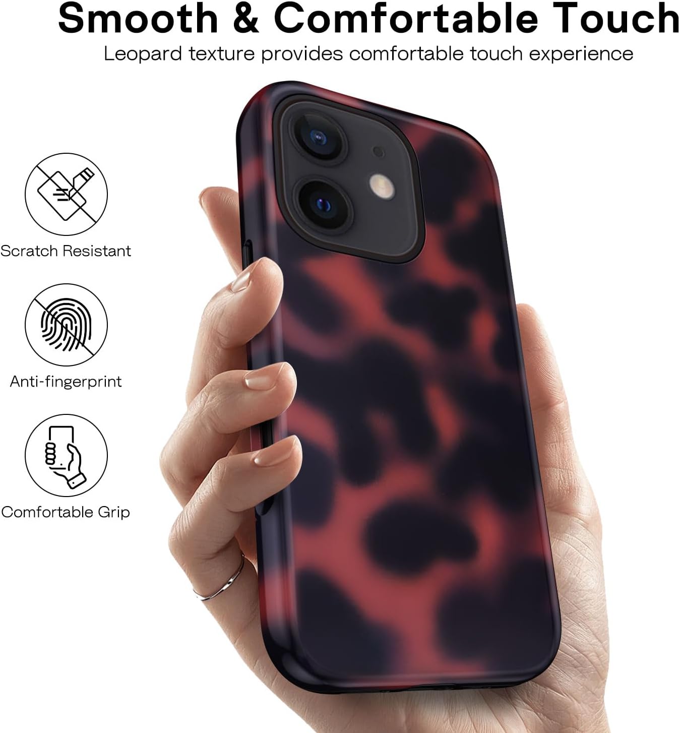 Thumbnail 5 de XTCASE iPhone 11 coque motif léopard anti-chocs