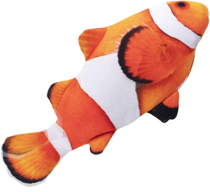 Detalle de Nepfaivy Katzenspielzeug Fisch 3D Katze