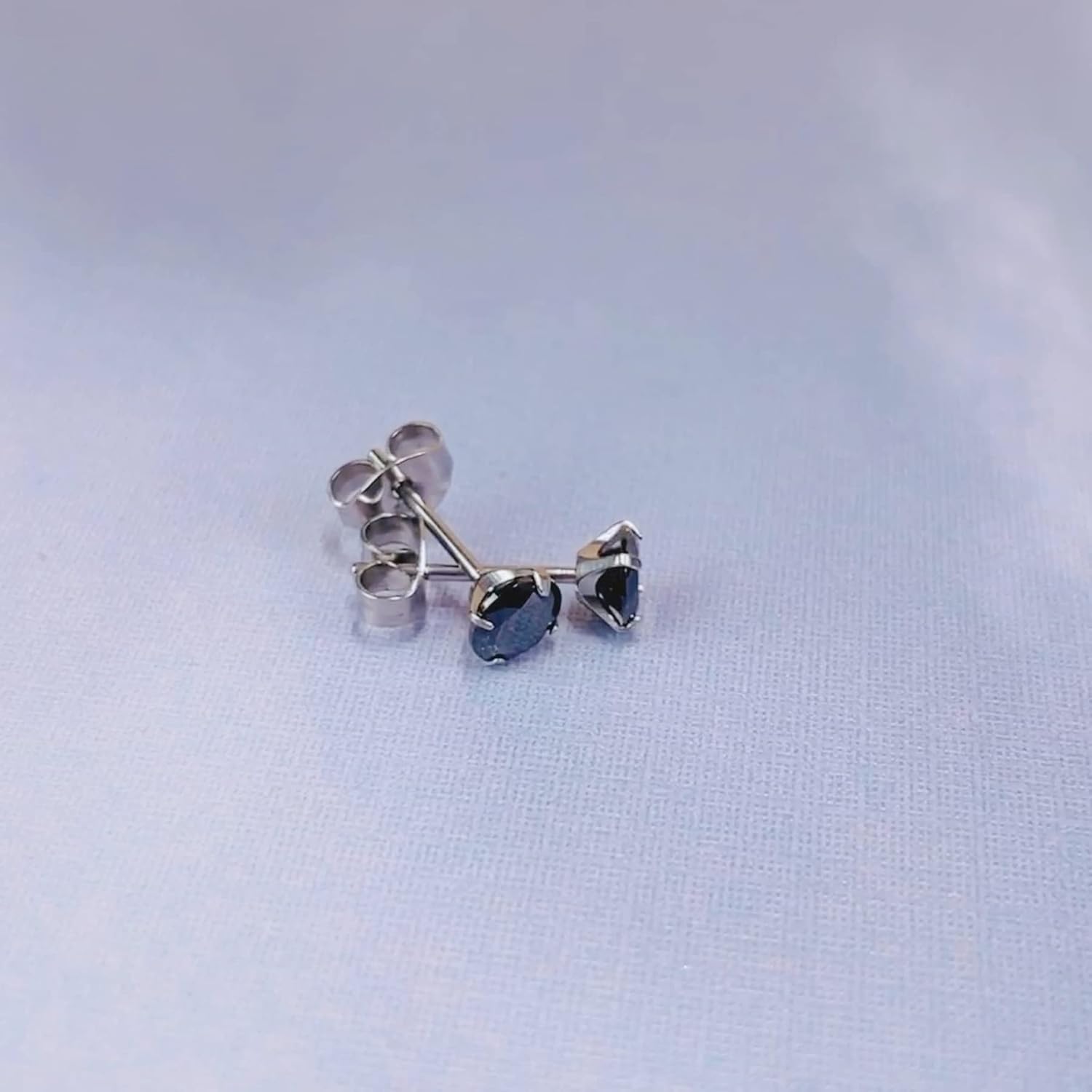 Thumbnail 3 de Limerencia Titan Ohrstecker – hypoallergen, 5 mm CZ, Titan G23 | Für empfindliche Ohren