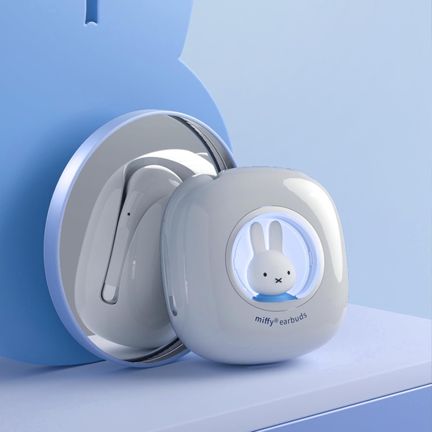Detalle de MiPow Miffy Bluetooth Kopfhörer – kabellos, IPX5, Touch-Steuerung, Bluetooth 5.3
