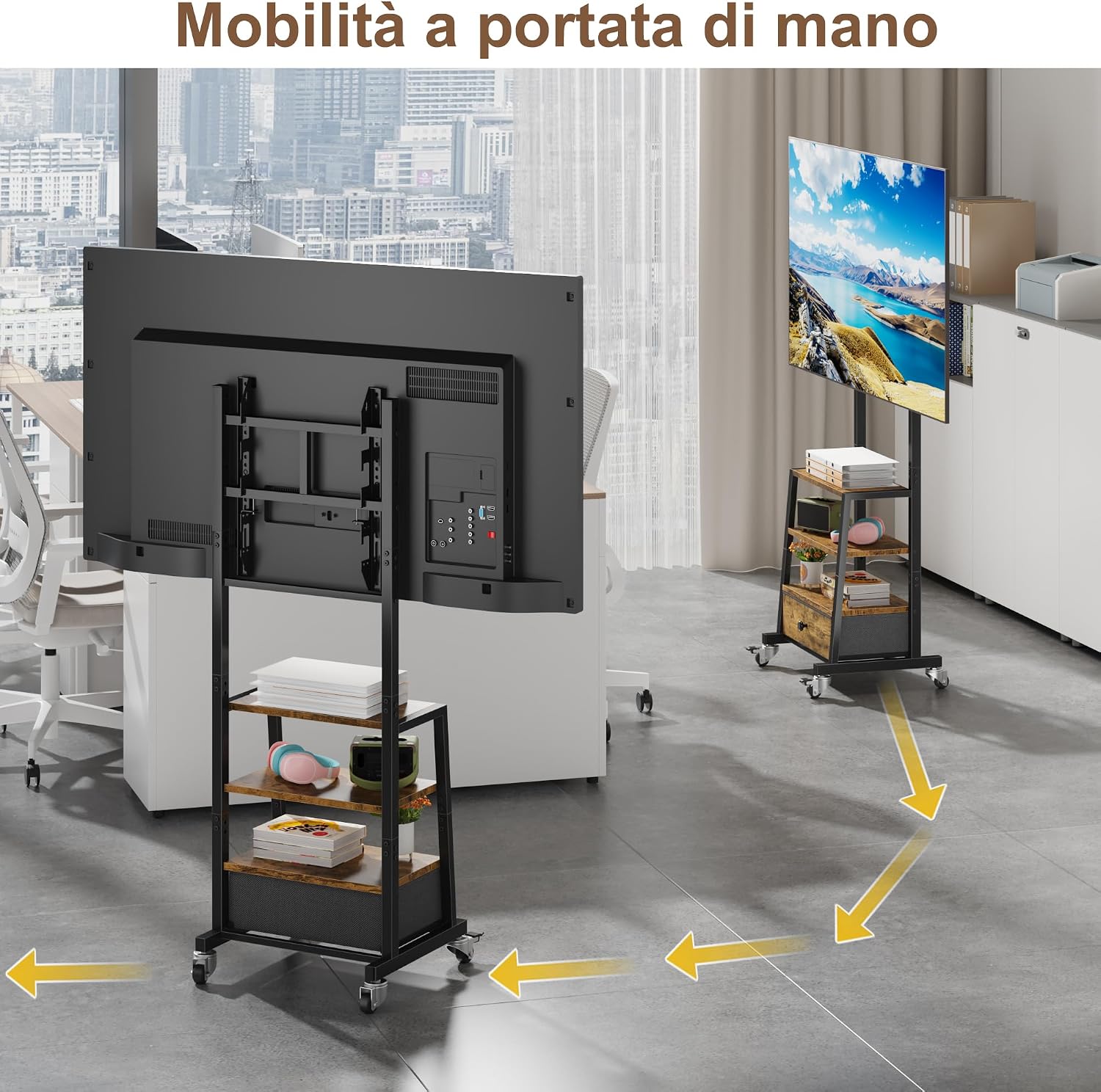 Detalle 2 de OYRREU Carrello TV 32–55 pollici