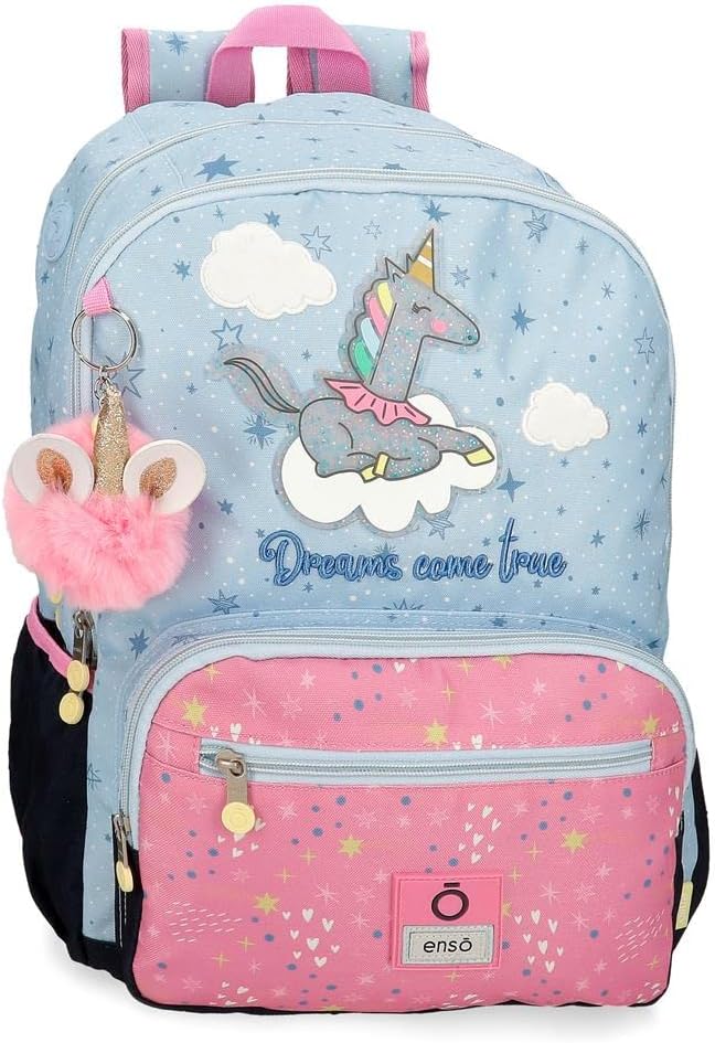 Detalle de Enso Dreams Come True Mochila Escolar Multicolor 32x44x17cm