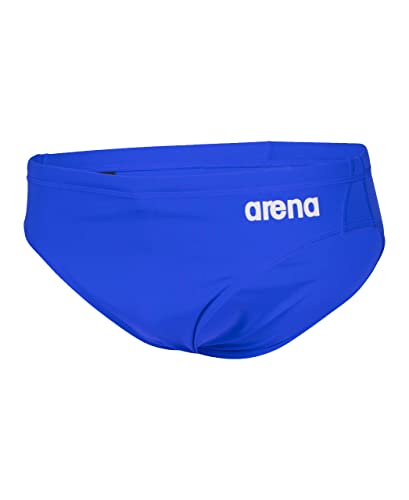 Detalle 2 de ARENA Solid Team Junior Costume da Nuoto per Bambino – MaxLife Eco, asciugatura rapida e protezione UV 50+