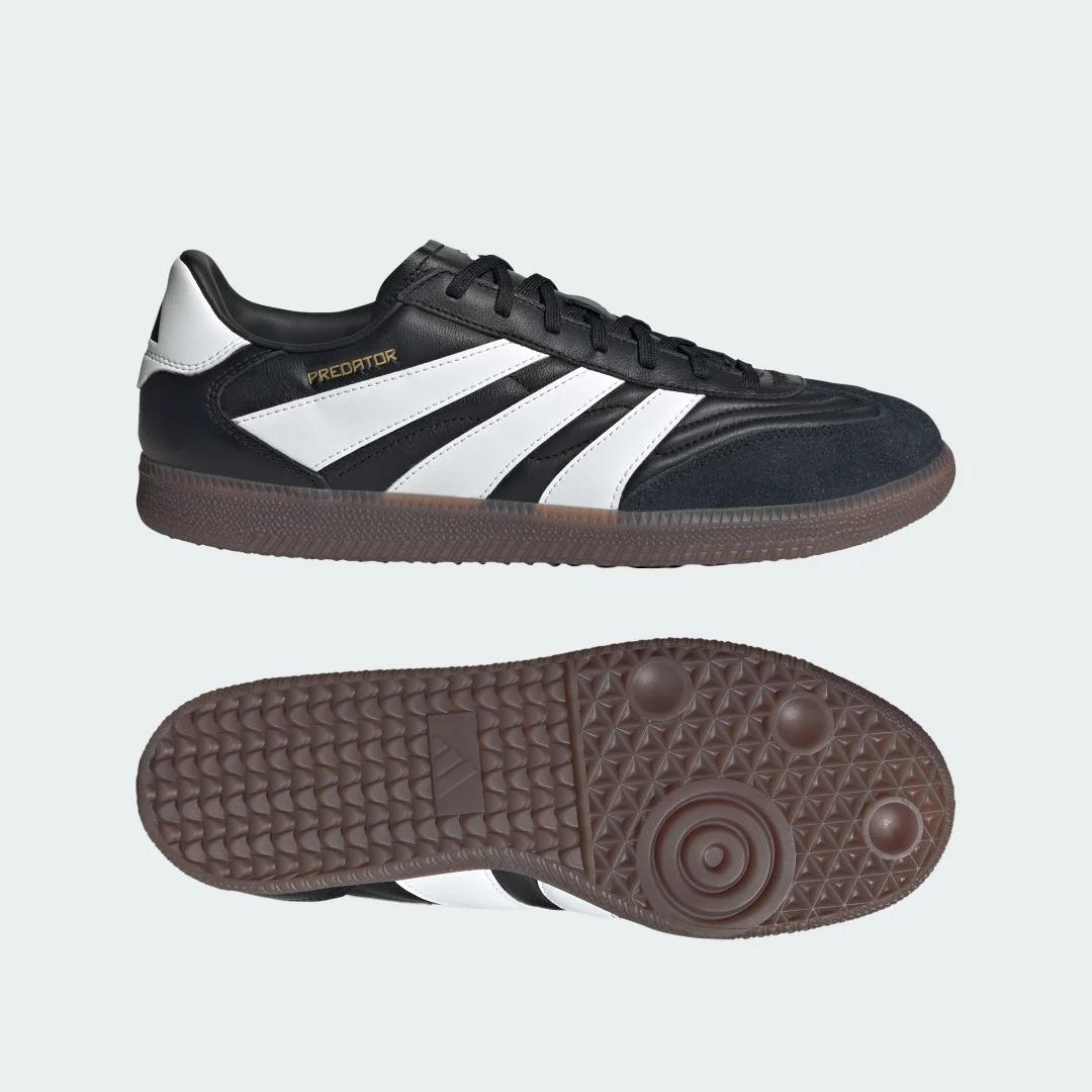 Detalle de Adidas Predator Freestyle Indoor: Zapatilla de fútbol para interiores (Negro)