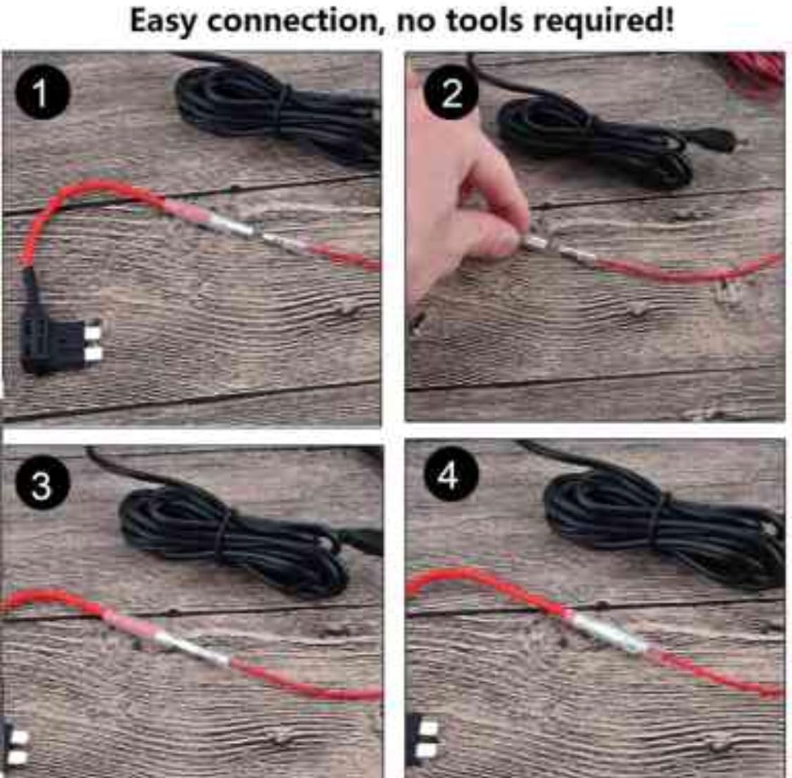 Thumbnail 6 de SHISHUO Hardwire Kit for Dash Cams (4m cable, Mini USB & Micro USB ports, battery drain protection)