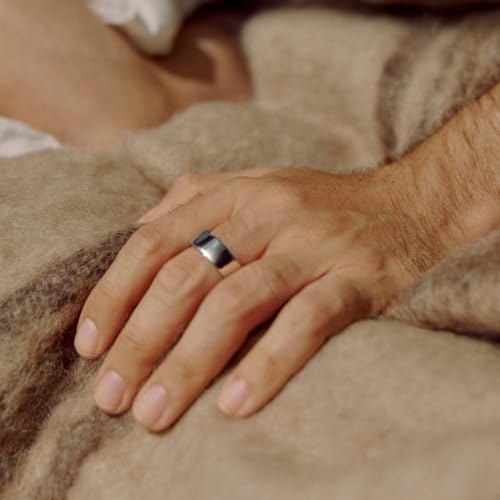 Thumbnail 5 de Oura Smart Ring 4 - Silver (Size 10): Sleep, Heart Rate and Fitness Tracking Wearable