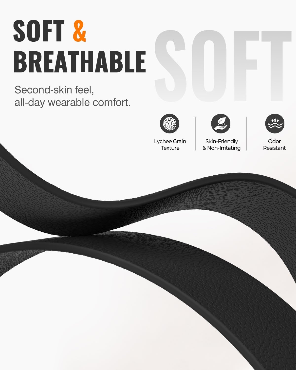Thumbnail 2 de TreasureMax Magnetic Silicone Sport Band for Apple Watch: Universal 38–49mm, All-Day Comfort