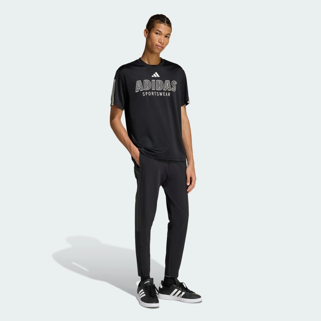 Detalle de PANTALÓN HOUSE OF TIRO de Adidas – versatilidad y estilo en Negro