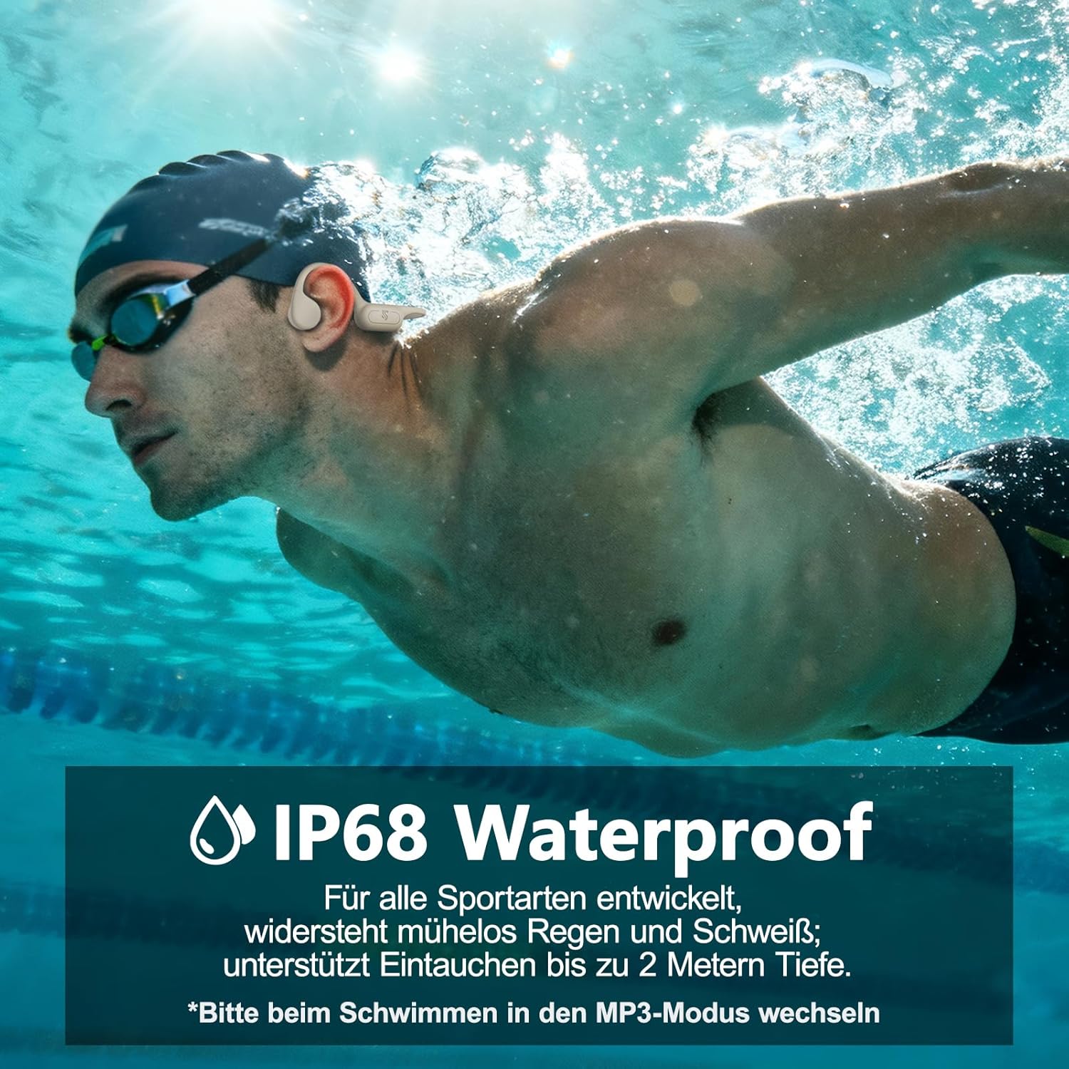 Thumbnail 1 de sayrelances Schwimmen Knochenschall Kopfhörer