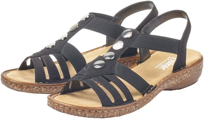 Thumbnail 6 de Rieker Femme Sandales 62831 – Sandales à lanières confortables et polyvalentes