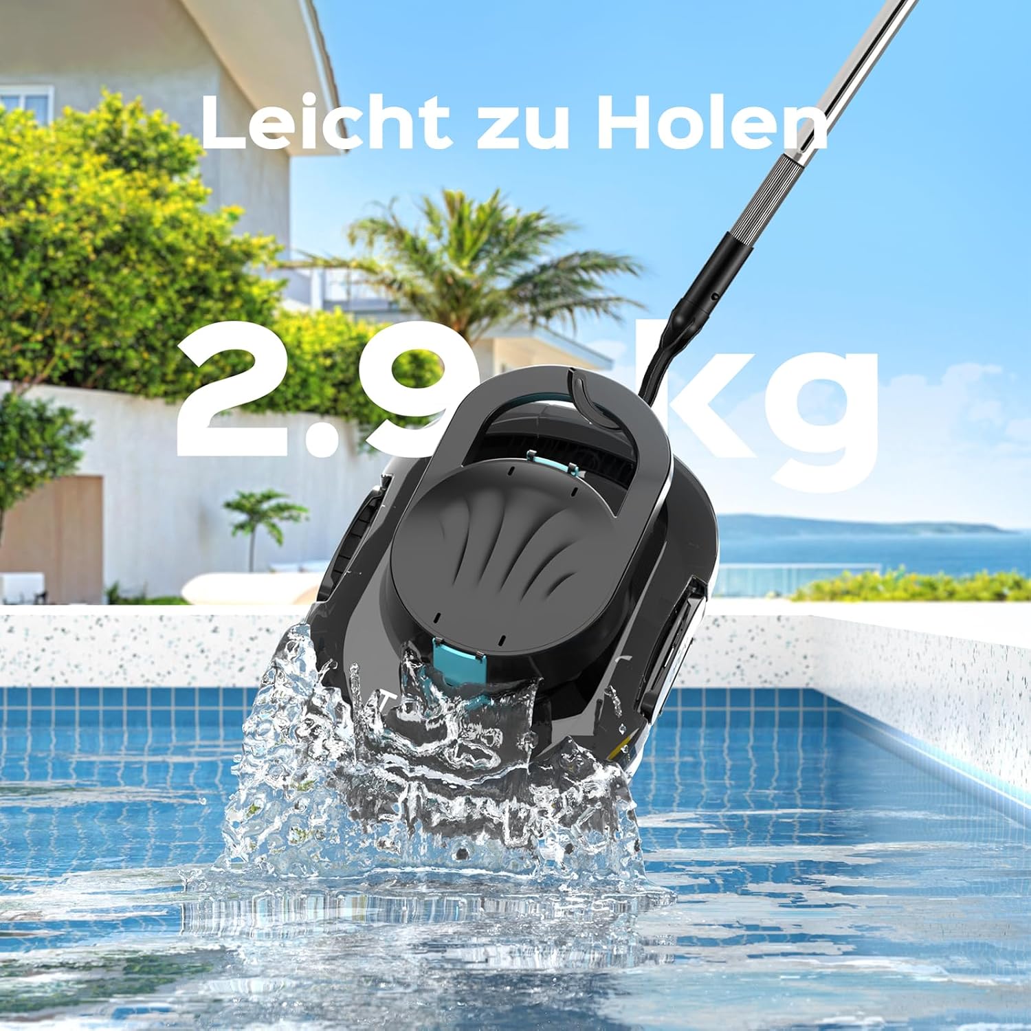 Thumbnail 6 de TALOSBO S1PRO 2026 Upgrade Poolroboter – kabelloser Poolsauger bis 100 m²