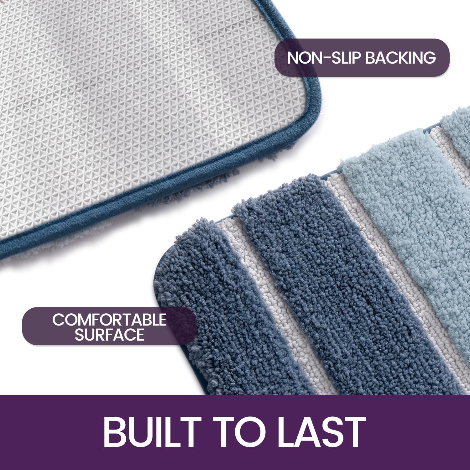 Thumbnail 4 de DEXI Bath Mat Set 2pc 40 x 60 cm