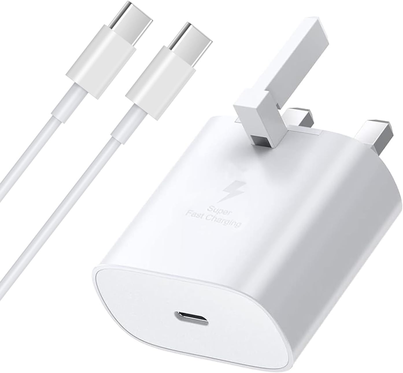 Thumbnail 6 de Samsung 25W Fast Charger USB-C Plug with 1m Cable (2-pack) for Galaxy phones