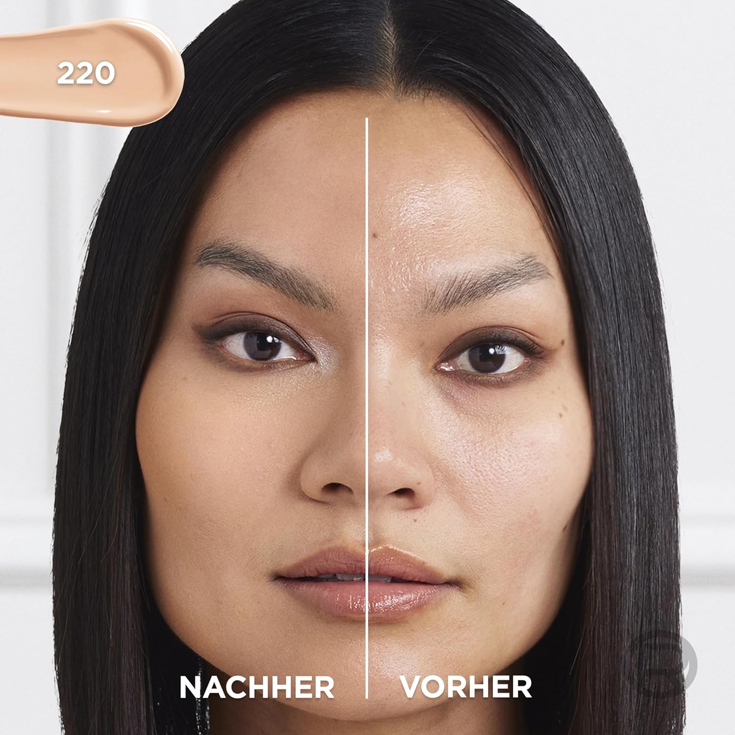 Detalle de L’Oréal Paris Infaillible 32H Fresh Wear Make-up 220 Neutral – wasserfest, langanhaltend, SPF25