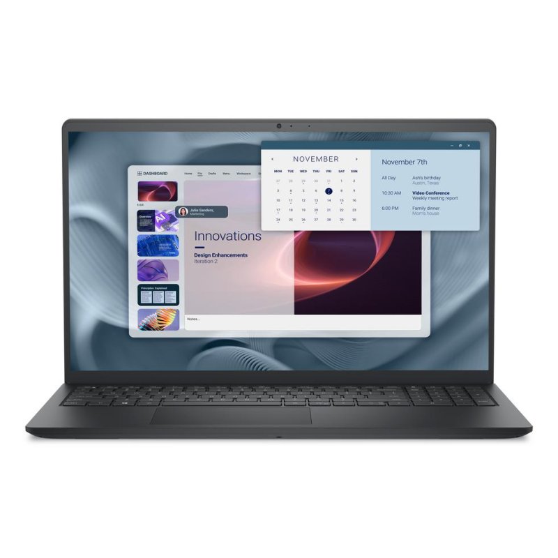 Detalle de Portátil Dell Pro 15 Essential PV15250: rendimiento fiable para oficina y movilidad