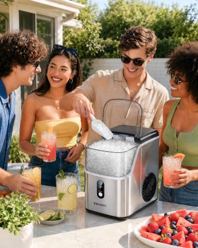 Thumbnail 8 de EUHOMY Nugget Ice Maker Countertop: Soft, Chewable Pebble Ice in Minutes
