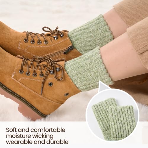 Detalle 1 de Niorasen Women's Thermal Socks, 3 Pairs, Wool with Full Terry Cushioning