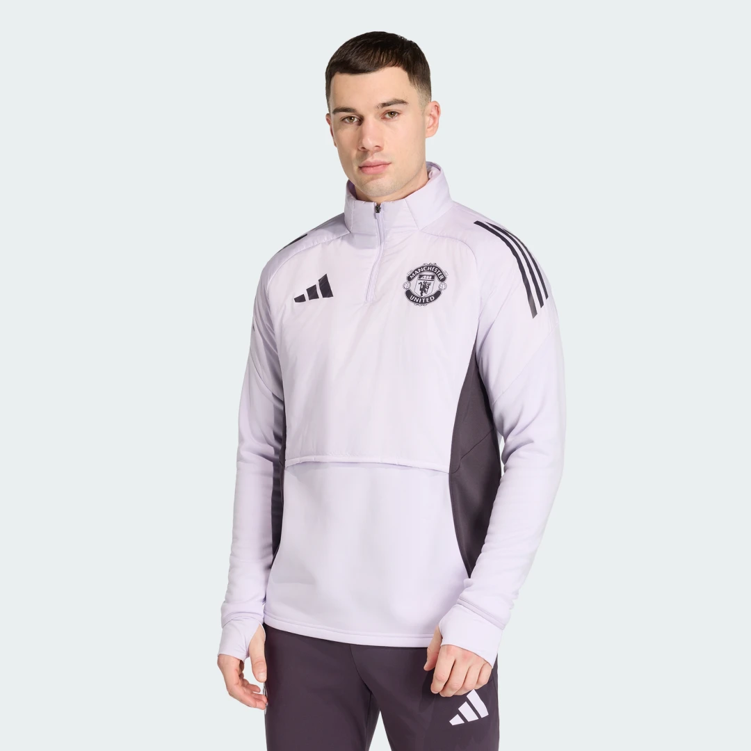 Detalle de Camiseta de entrenamiento de invierno Tiro 25 Manchester United de Adidas