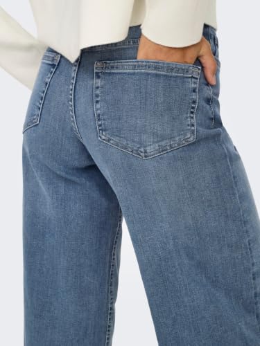 Thumbnail 5 de ONLY Onlmadison Blush Hw Wide DNM Tai853 Noos – High-Waist Jeans mit weitem Bein