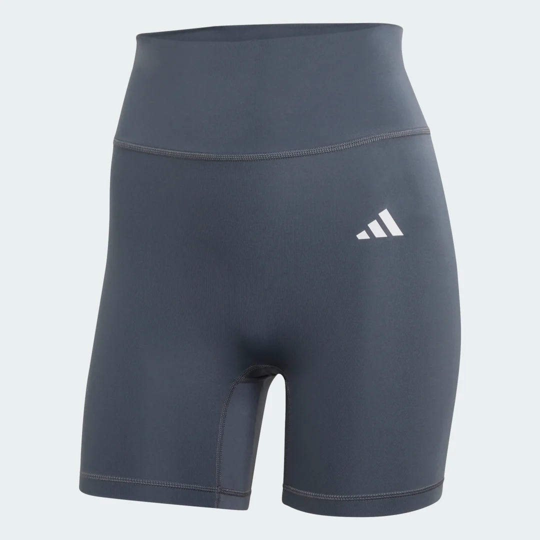 Detalle 2 de Mallas cortas de entrenamiento Optime Essentials de Adidas – color negro