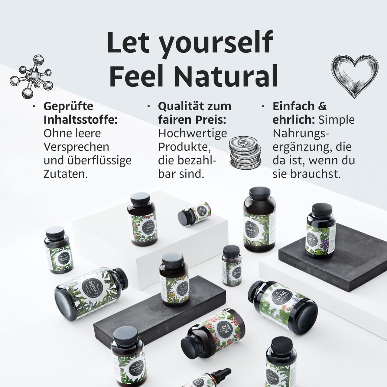 Thumbnail 6 de Magnesium hochdosiert Kapseln 365 Stück – 664 mg je Kapsel 💊