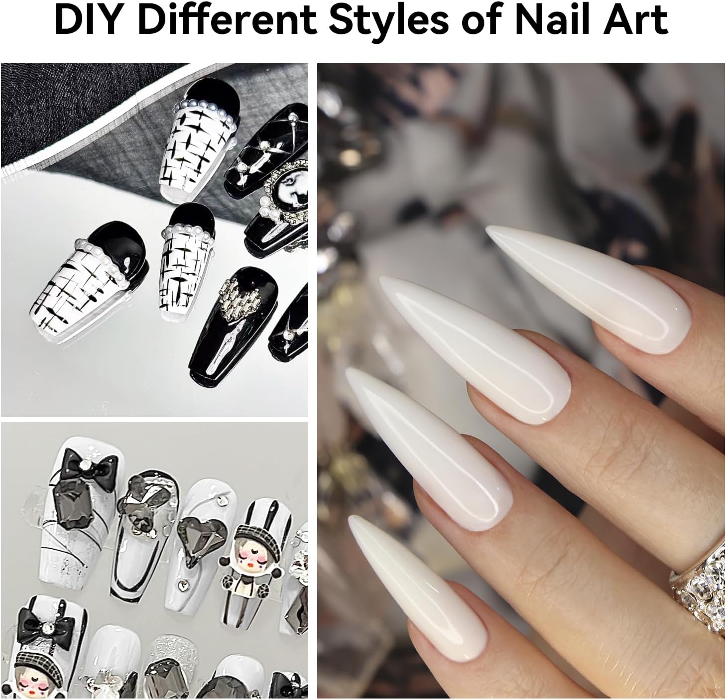 Thumbnail 6 de JODSONE smalto gel senza risciacquo bianco 16,5 ml per nail art