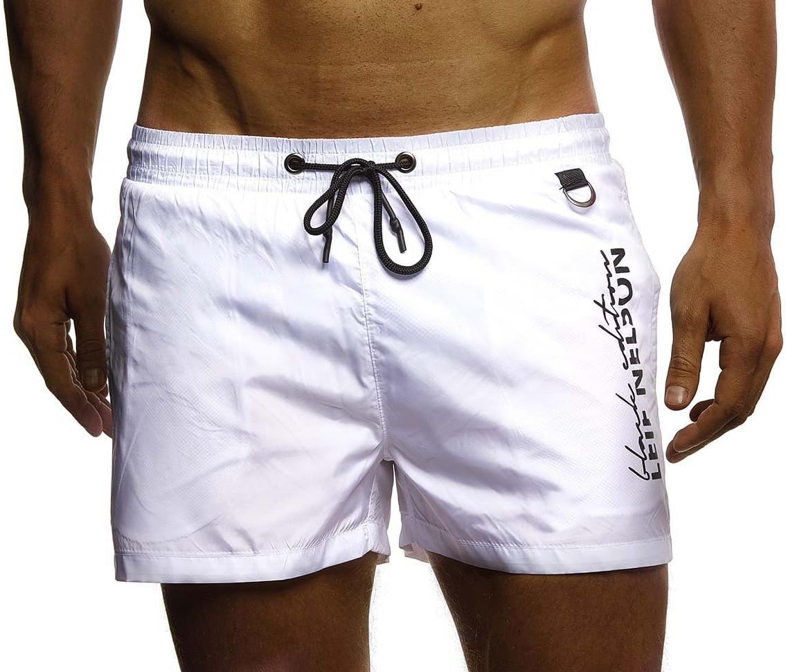 Thumbnail 1 de Leif Nelson Short de bain imprimé réglable moderne pour homme, taille unique