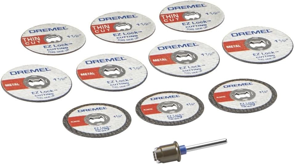 Detalle 2 de Dremel EZ728-01 11-Piece EZ Lock Cutting Kit ๐