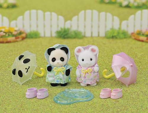 Detalle de Sylvanian Families 5748 Amigos de la Guardería: Día de lluvia