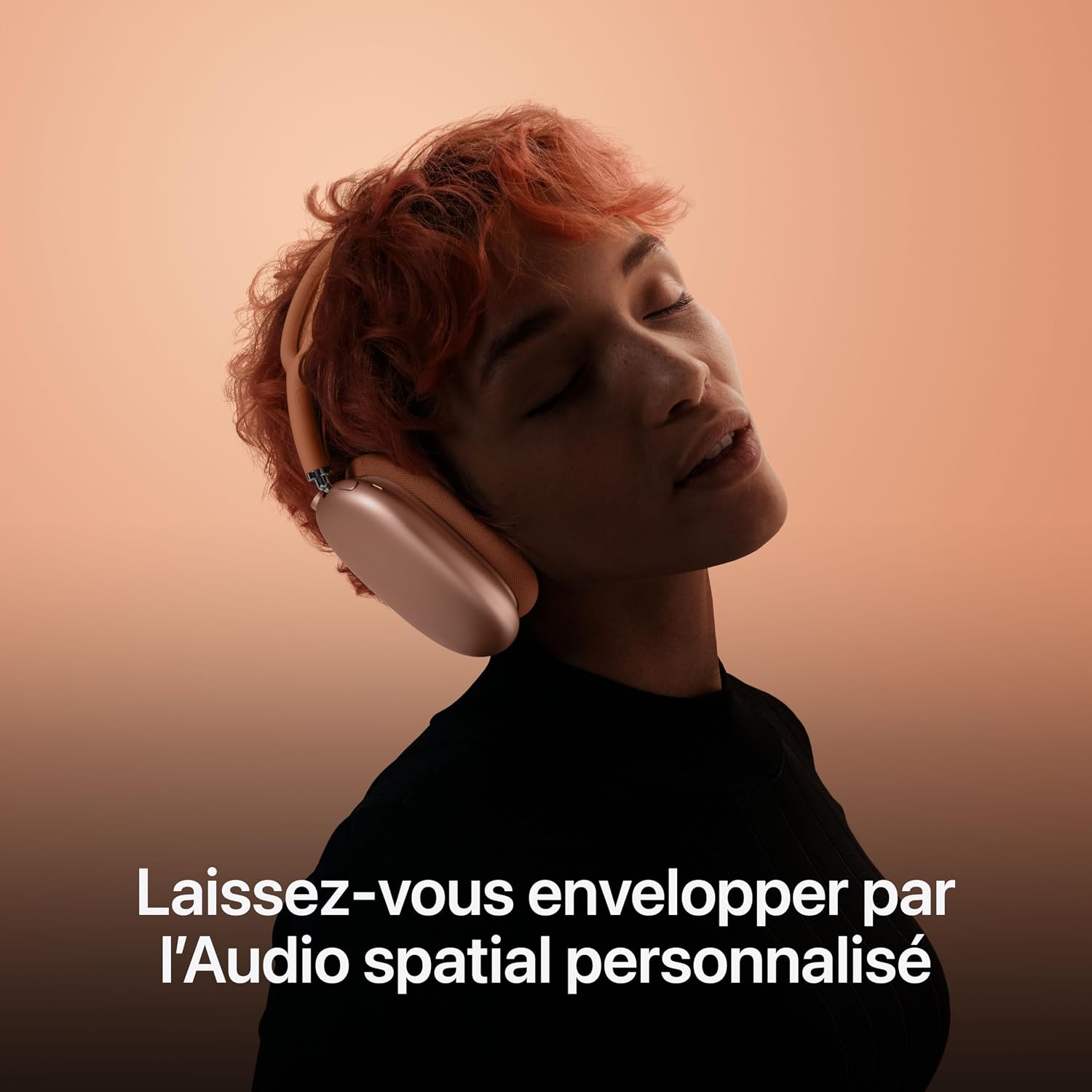 Detalle de AirPods Max Casque Circum-auriculaire sans Fil – Réduction active du bruit pro et Audio Spatial personnalisé (Minuit)