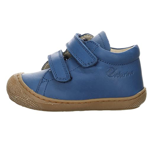 Detalle de Naturino Chaussures Premiers Pas en Cuir – Bleu-Marron, 20