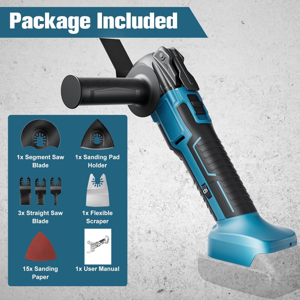 Thumbnail 6 de Makita Cordless Oscillating Multi-Tool 18V ⚙