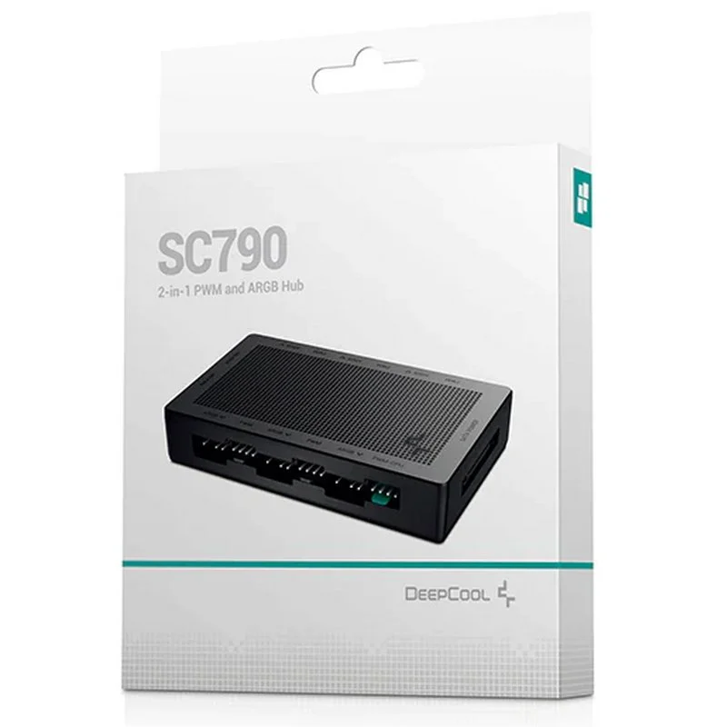 Thumbnail 1 de DeepCool SC790: Hub control de ventiladores PWM RGB para 6 ventiladores