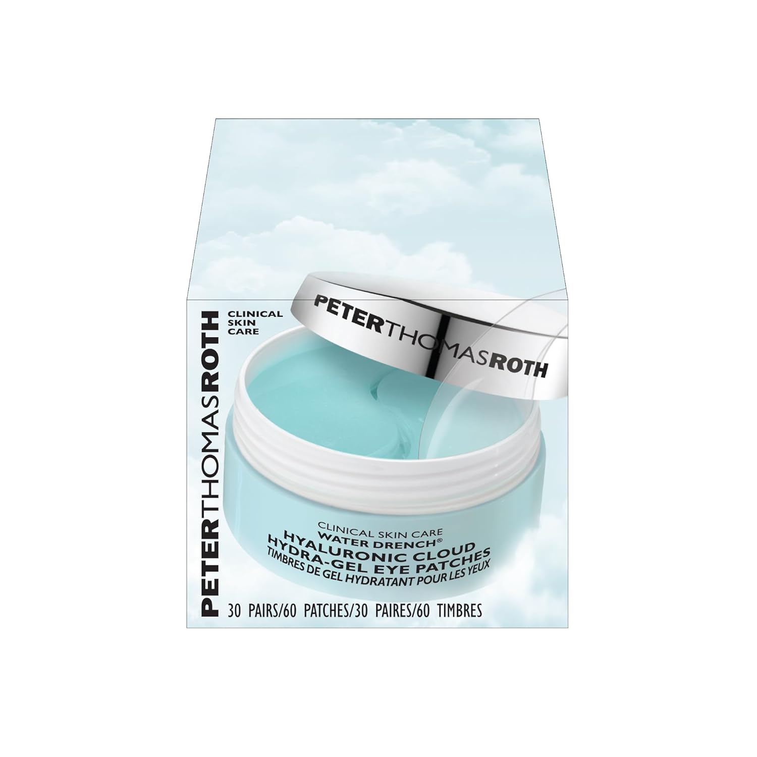 Thumbnail 1 de Peter Thomas Roth Water Drench Hyaluronic Cloud Hydra-Gel Eye Patches (60 Stück) für Feuchtigkeit und frischer wirkende Augen