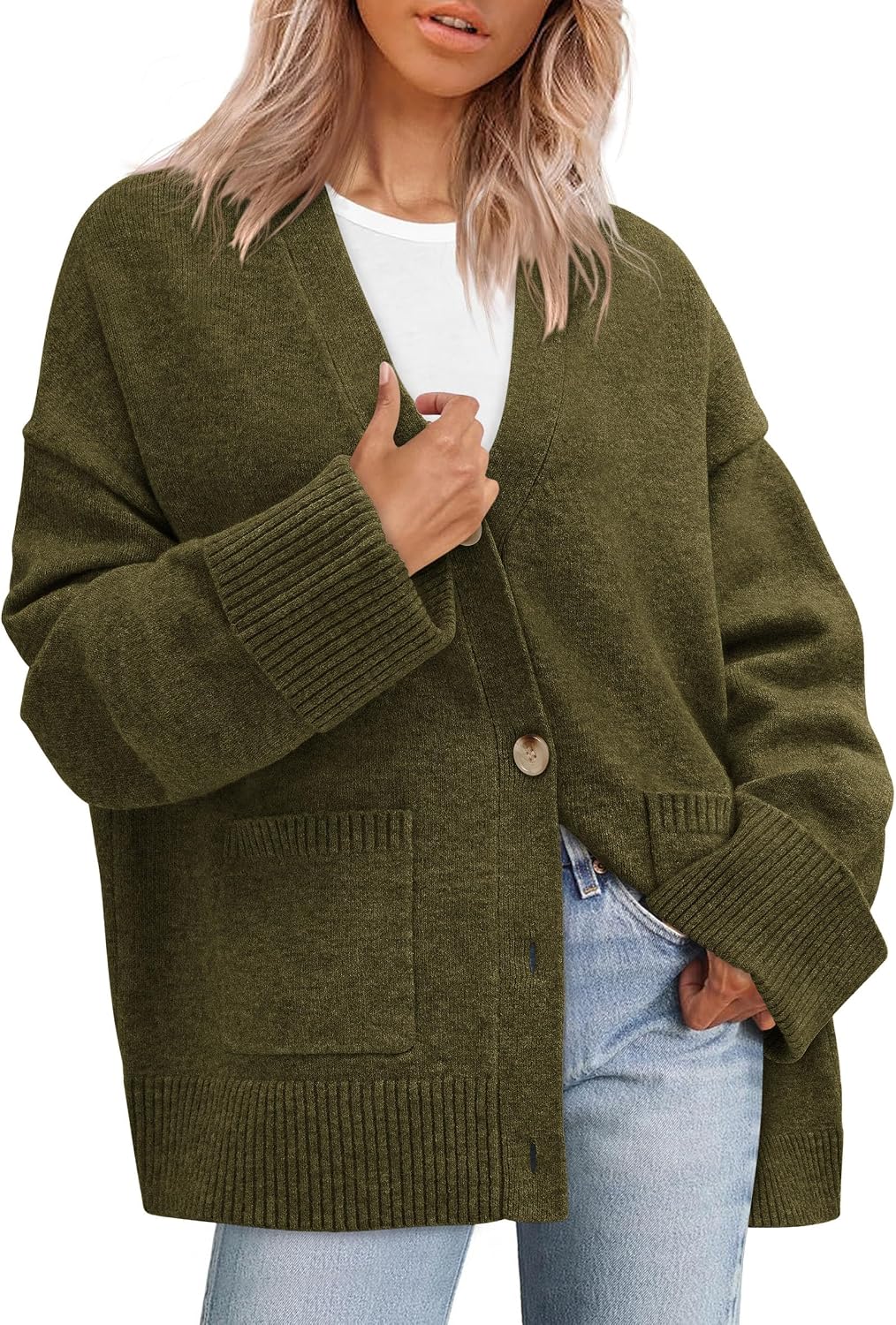 Thumbnail 5 de PRETTYGARDEN 2026 Oversized Cardigan Sweater