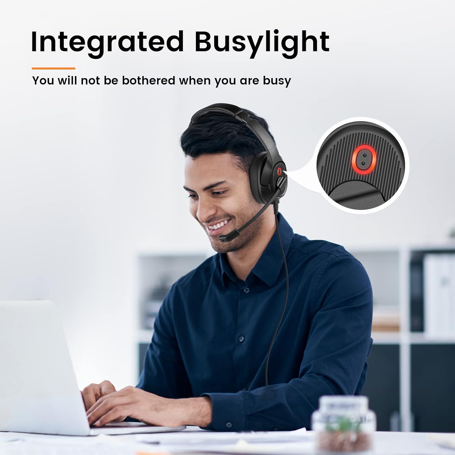 Thumbnail 6 de EKSA H2 USB headset with noise‑cancel mic