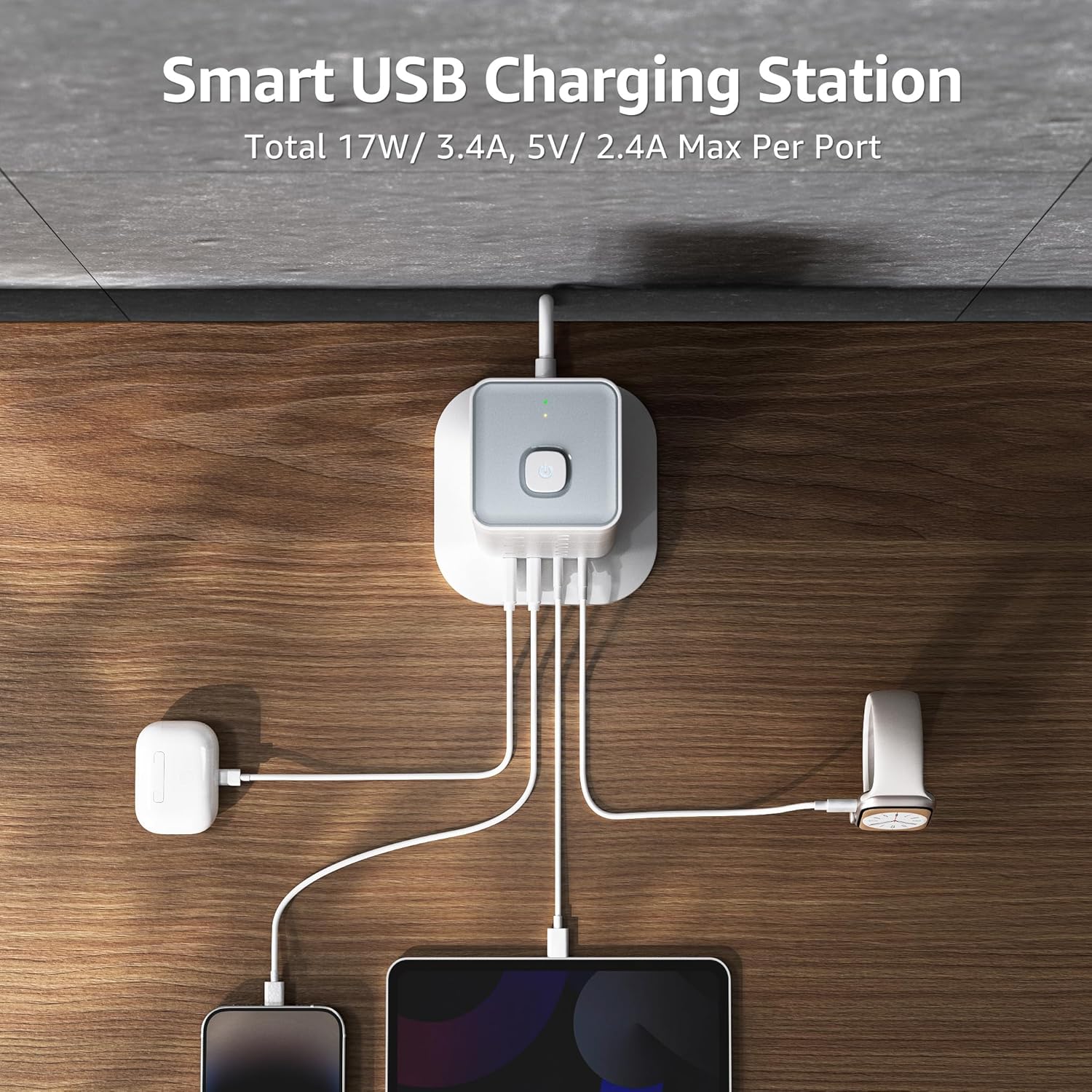 Thumbnail 3 de Hotimy 12 Way Tower Extension Lead 3250W