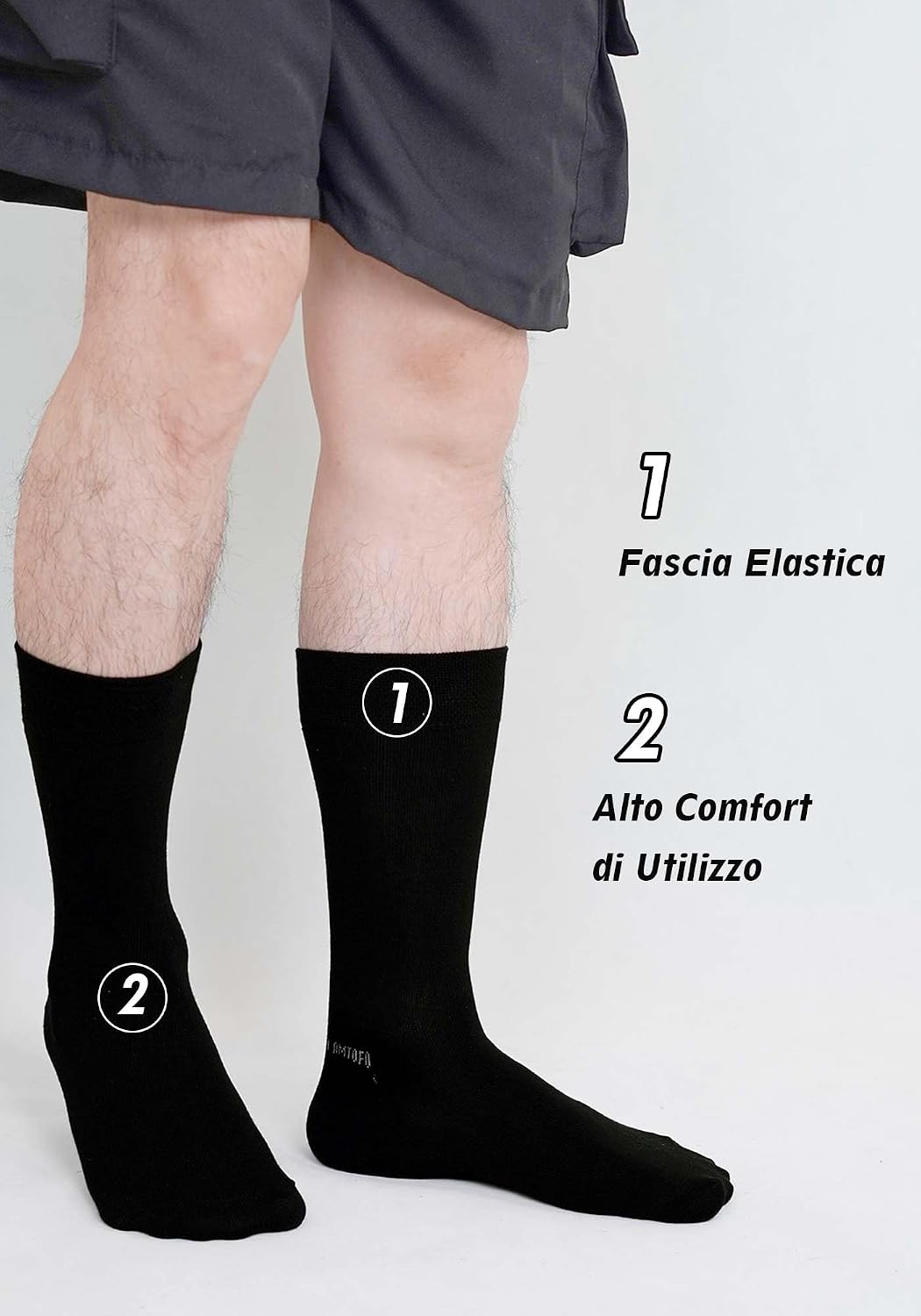 Thumbnail 3 de ZAKASA Calzini Bamboo Uomo Business 39-42