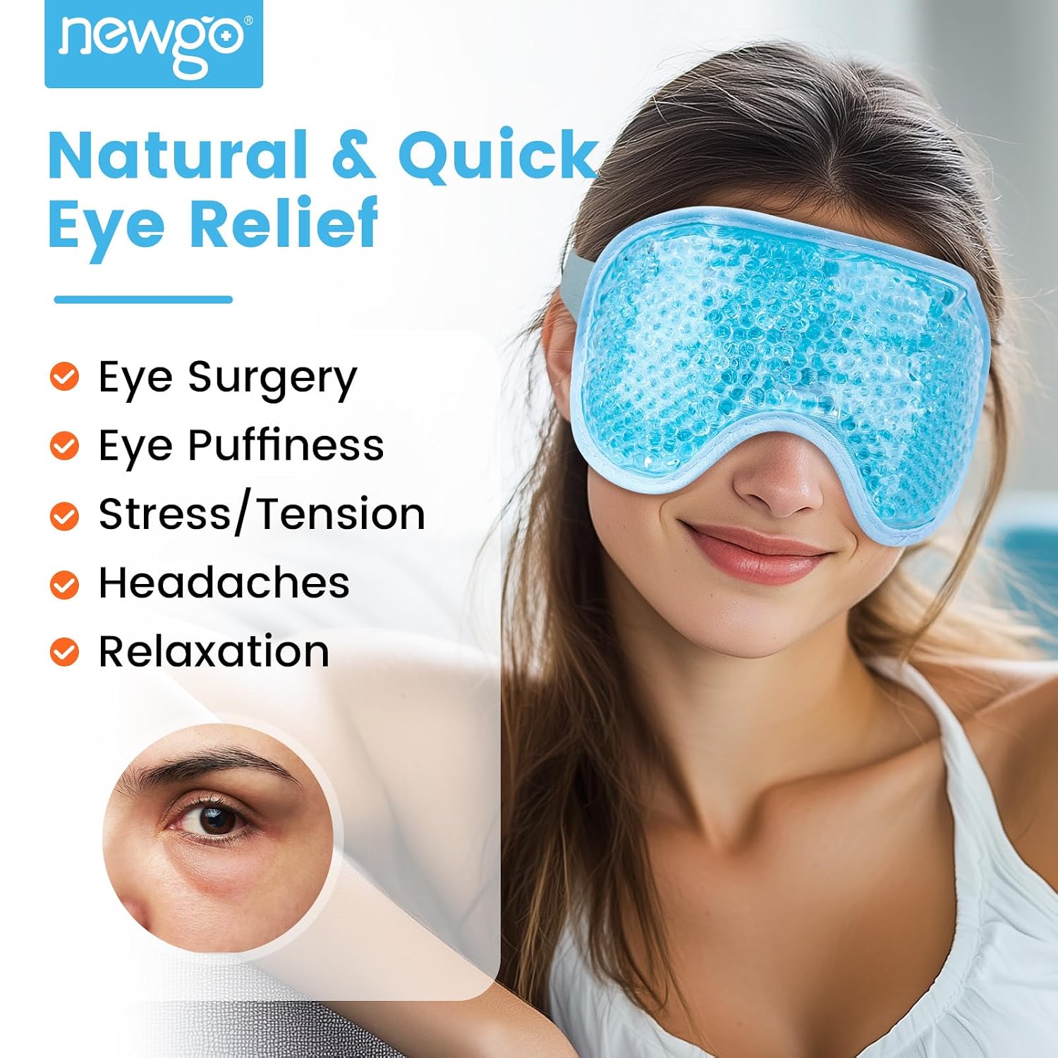 Detalle 2 de NEWGO Cooling Eye Mask 👁